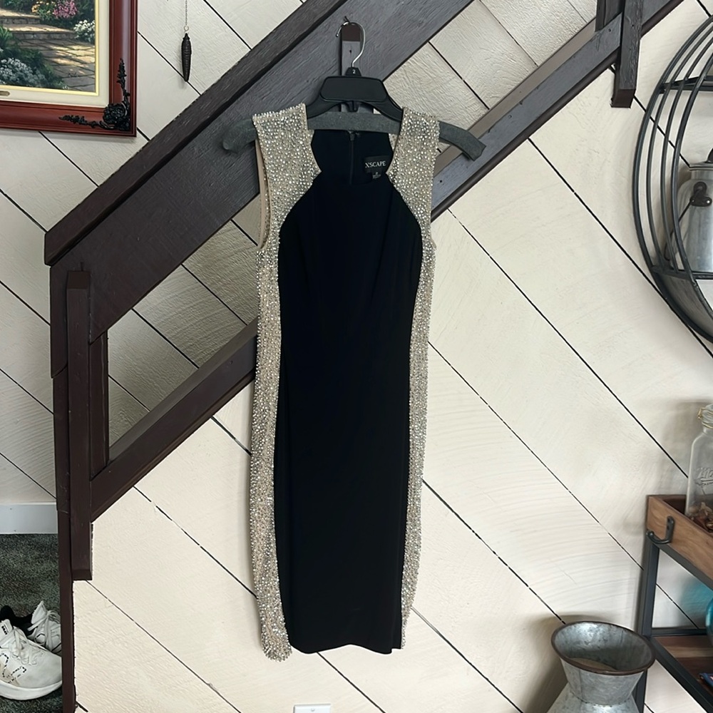 Gorgeous escape size 2 beaded dress